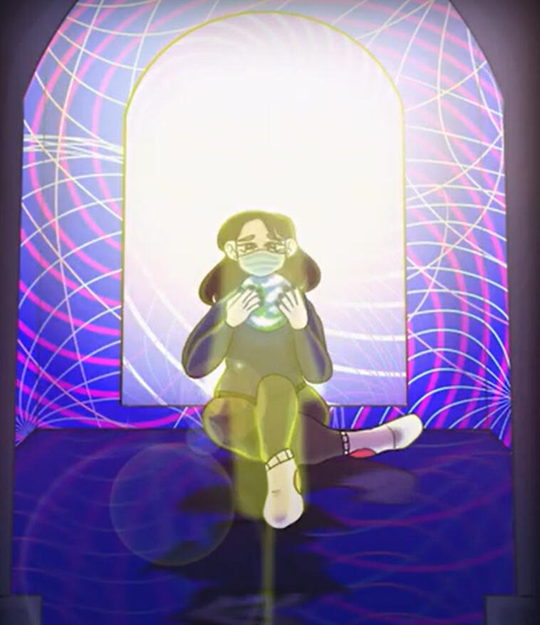 The Protector (won Indus Community Center art competition) (2021)